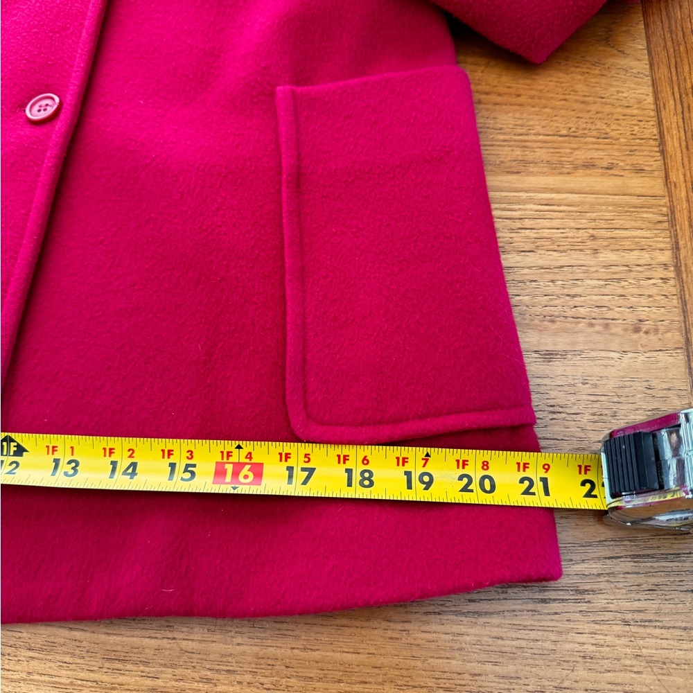 Coldwater Creek Ladies Raspberry Jacket Size 6 - Picture 9 of 11